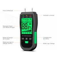 Medidor de Umidade de Madeira e Concreto IPMT-19 - Imagem 8