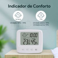 Termohigrômetro digital de parede ou mesa IP-TH01 - Imagem 7