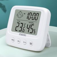 Termohigrômetro digital de parede ou mesa IP-TH01 - Imagem 4