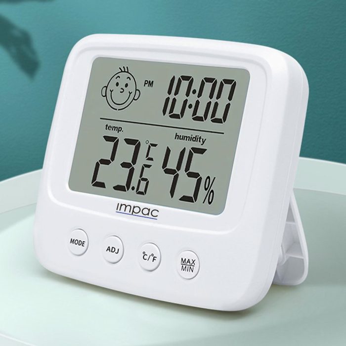 Termohigrômetro digital de parede ou mesa IP-TH01 - Imagem 4