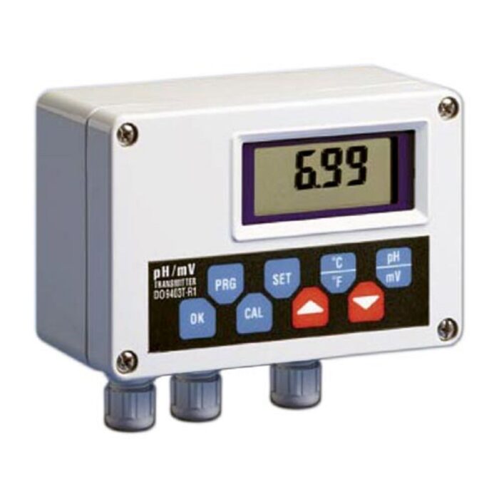 Transmissor de pH e Temperatura Saída 4 a 20 mA DO-9403TR1 - Imagem 1