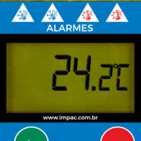 Termômetro Digital Data Logger iMini Impac - Imagem 3