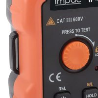 Terrômetro Digital AC/DC CAT III 2000Ohms IP-4105A Impac - Imagem 5