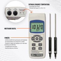 Termômetro Digital de Alta Precisão TM-9017SD com Registrador de Dados em Tempo Real - Imagem 9