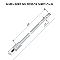 Transmissor de Velocidade do Ar Fio Quente HD-403TS1 - Imagem 5