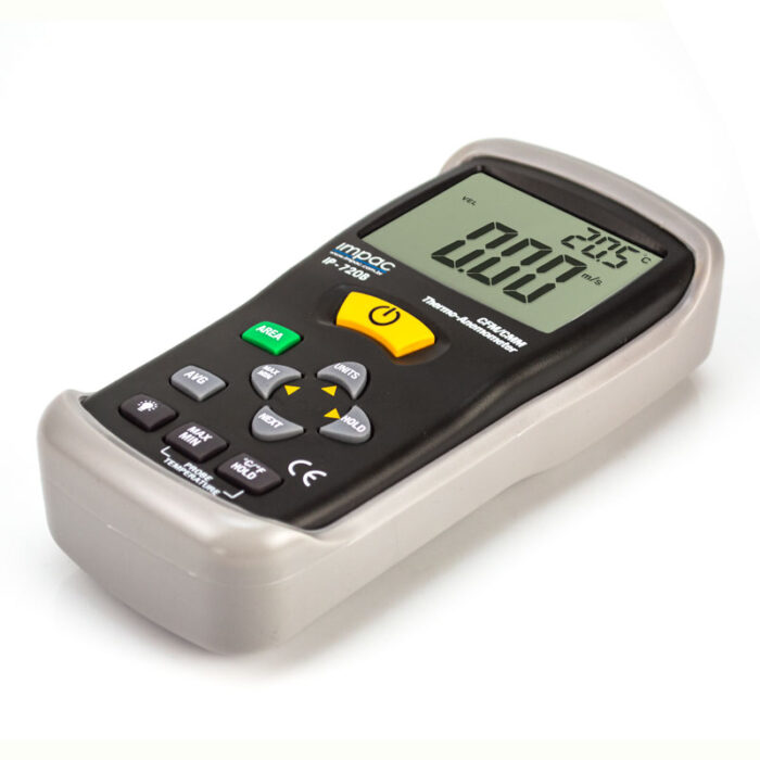Termo Anemômetro c/ Vazão de Ar CFM/CMM IP-720B Impac - Imagem 6