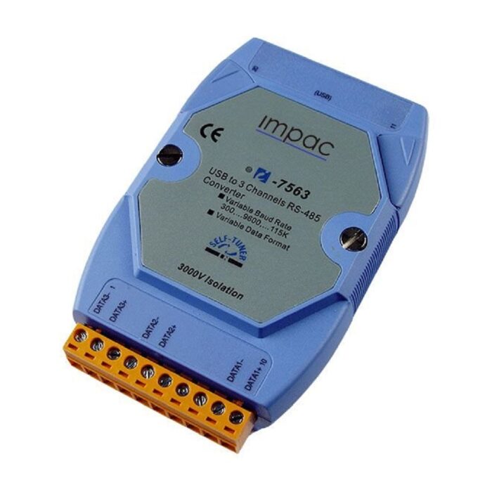 Módulo Conversor 3 portas RS-485 para USB IP-7563 - Imagem 1