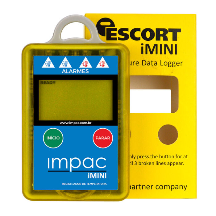Termômetro Digital Data Logger iMini Impac - Imagem 4
