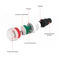Medidor de Nível Ultrassônico de Líquidos e Sólidos IP-MP-C - Imagem 9