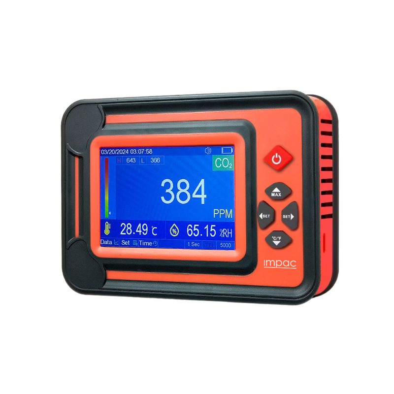 Medidor de Dióxido de Carbono CO2 Datalogger