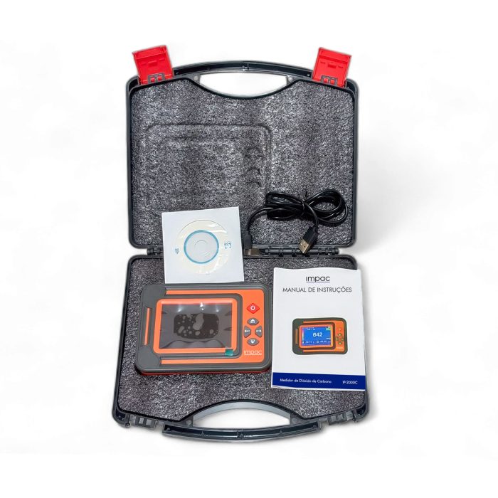 Medidor de Dióxido de Carbono CO2 Datalogger