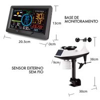 Estação Meteorológica Profissional Multifuncional IP-3390A Impac - Imagem 7