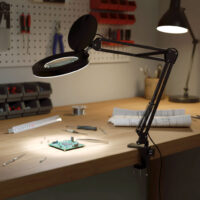 Luminária de Bancada com Lupa LED Impac IP-48LED – 8X com Controle de Intensidade - Imagem 7