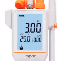 pHmetro Portátil Digital IP-210E Impac ±0,01 pH e IP65 - Imagem 3