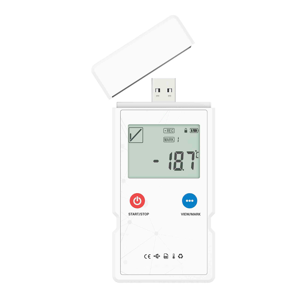 44e620d39c5f9e1b1e60222be74be13c.jpg Data Logger de Temperatura com Sensor NTC Interno USB Impac IPT-35LOGGER - Imagem 1