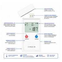 Data Logger de Temperatura com Sensor NTC Interno USB Impac IPT-35LOGGER - Imagem 4
