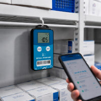 Termohigrômetro Data Logger Bluetooth  32.000 Registros IPTH-BT300LOGGER - Imagem 7
