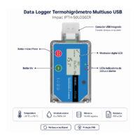 Data Logger Termohigrômetro USB Impac IPTH-50LOGGER - Imagem 5