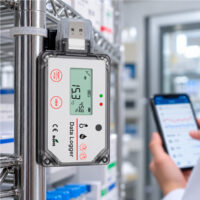 Data Logger de Temperatura e Umidade com Bluetooth e USB Impac IPTH-50BTLOGGER - Imagem 8